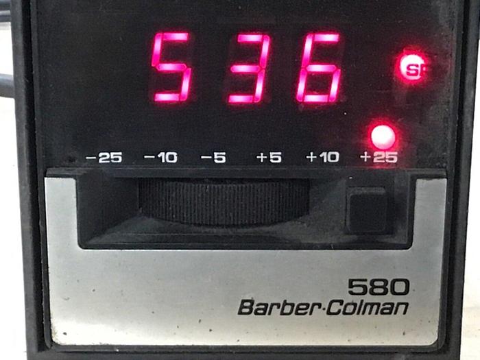 Used BARBER COLMAN Temperature Control 580 585A-00016-000-4-00 #135422
