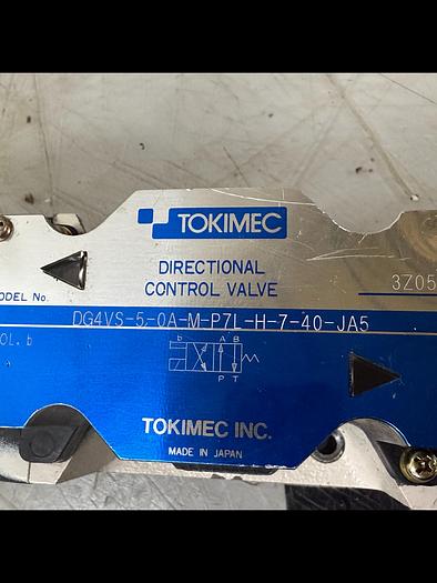Used TOKIMEC DG4VS-5-0A-M-P7L-H-7-40-JA5