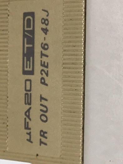 Used YOKOGAWA Power Supply TR OUT P2ET6-48J #128872