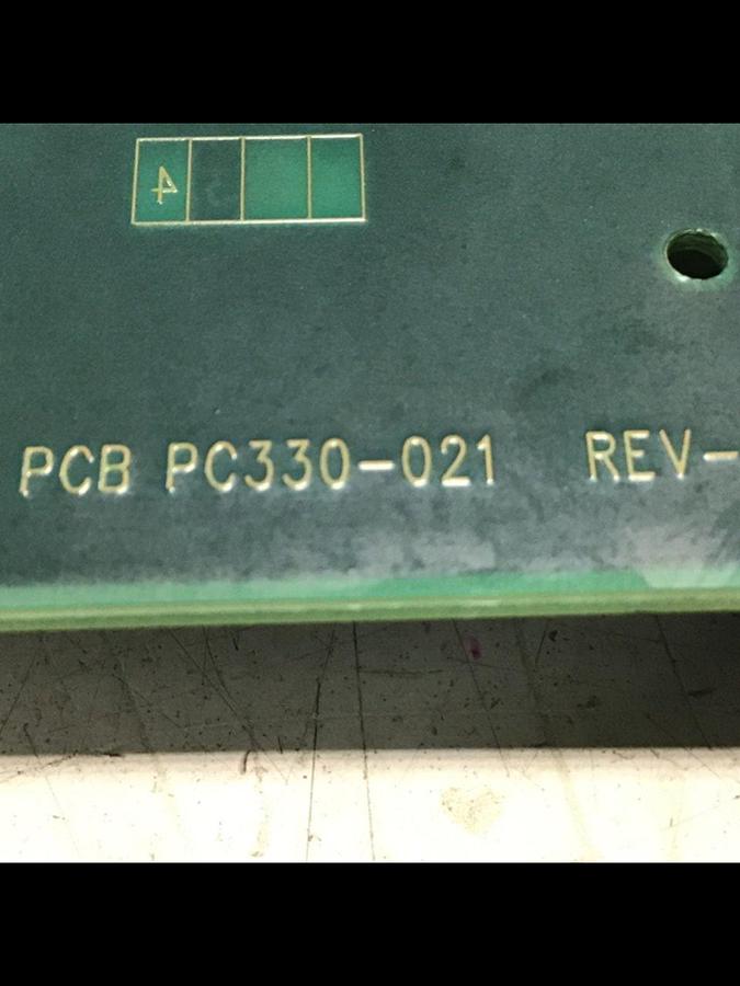 Used VAN DORN Temperature Circuit Board PC330-021 330-021 #143163