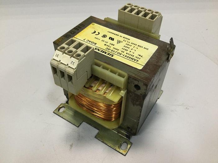 Used SIEMENS 0.25 / 0.852 kVA Transformer 4AM4041-5CJ10-0C #102385