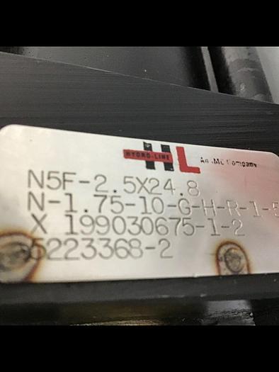 Used HYDRO LINE Clamp Cylinder N5F-2.5X24.8 #127785