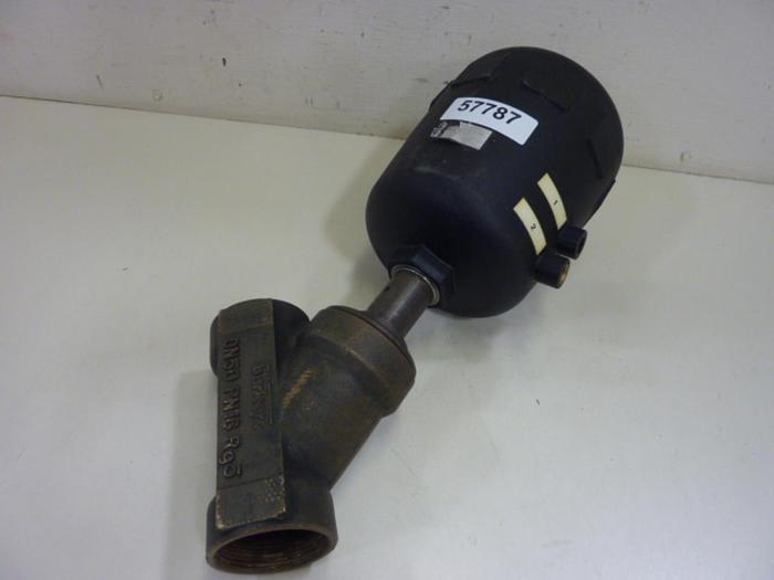 Used BURKERT EASY FLUID CONTROL Angle Seat Valve SYST-2000 USED