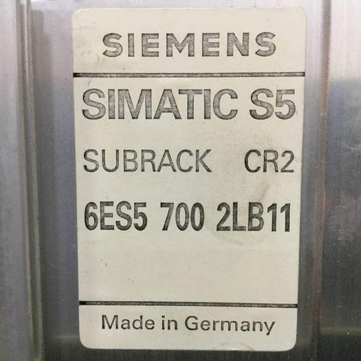 Used SIEMENS Simatic Subrack CR2 6ES5 700 2LB11 #92136