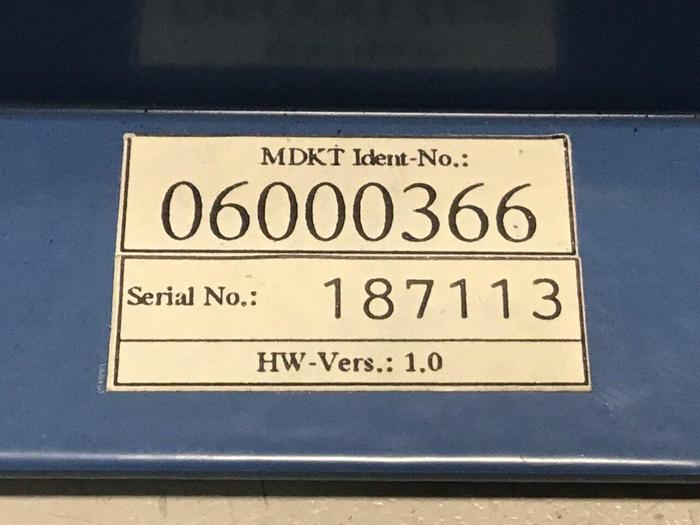Used MANNESMANN DEMAG BackPlane MB 121 #124852