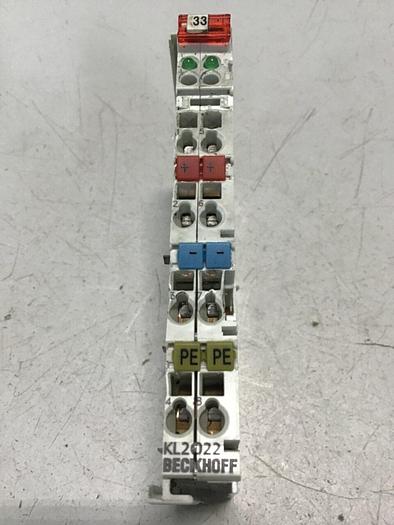 Used BECKHOFF Digital Output Module KL2022 #125210