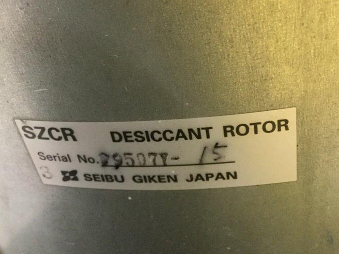 Used SEIBU GIKEN Desiccant Bed MZC-0350H30 Used