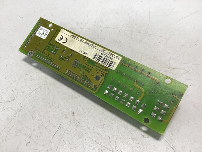 Used SIGMATEK Circuit Board 05-052-032 DIAS MIDI E-12 Used