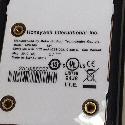 Used HONEYWELL VuQuest Area Imaging Scanner MS4980 #103908
