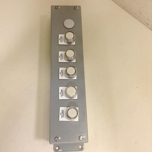 Used EUROBEX Push Button Enclosure w/ Buttons 1500 SDC #69395