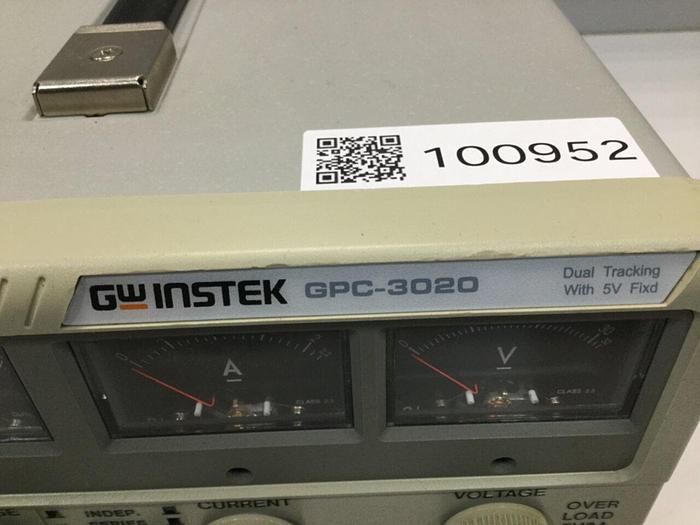 Used GW INSTEK Power Supply GPC-3020 #100952