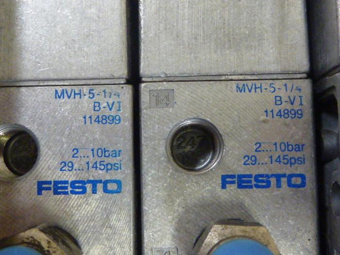 Used FESTO Control Block / Valve Terminal IFB8-02 #61265