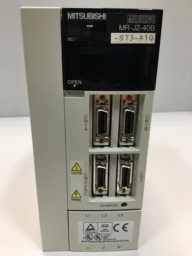 Used MITSUBISHI AC Servo Drive MR-J2-40B-S73-A10 #100786