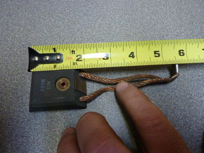 NATIONAL Carbon Brush ACI B107 #3576