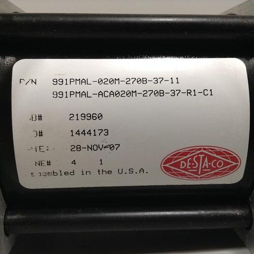 Used DESTACO Pneumatic Hold Clamp 991PMAL-020M-270B-37-11 #90054