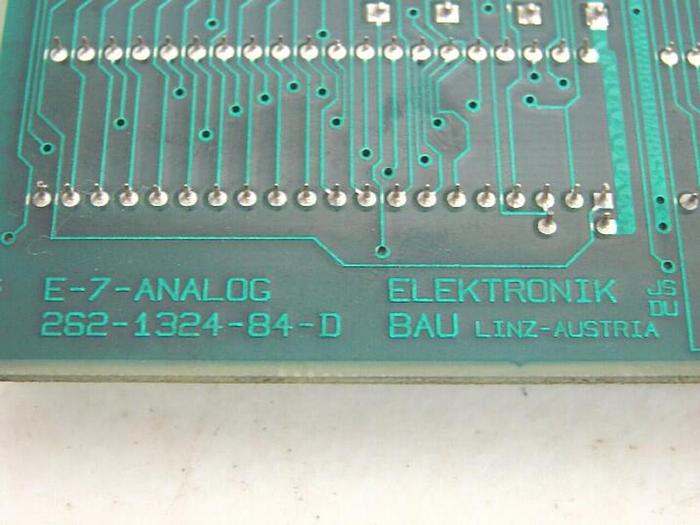 Used ELEKTRONIK Circuit Board 262-1324-84-D Used  #27189