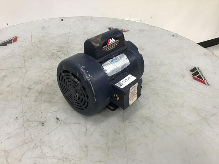 Used LEESON ELECTRIC CO 3/4 HP Motor M6C17FB7F #127677