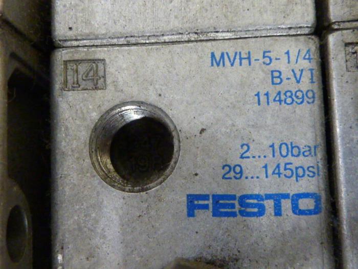 Used FESTO Control Block / Valve Terminal IFB8-02 #52842
