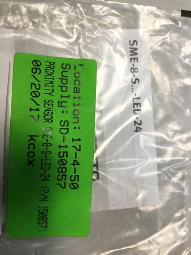 FESTO Proximity Sensor 150857 SME-8-S-LED-24 #104480