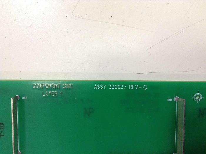Used VAN DORN DC Input Board 330037 PC330-037 Used