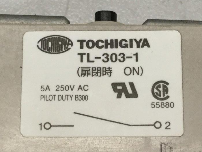 Used TOCHIGIYA Magnetic Catch Switch TL-303-1 #104512