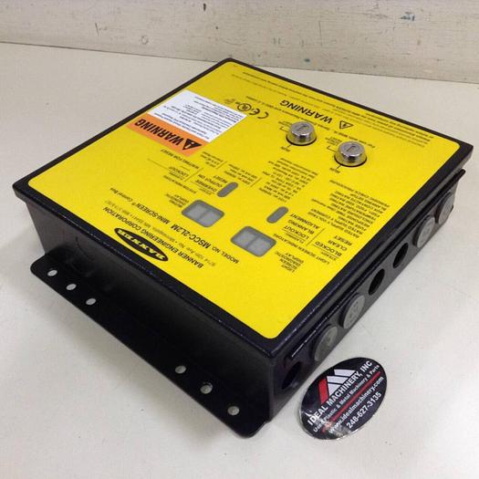 Used BANNER ENGINEERING Mini-Screen Control Box MSCC-2L2M Used