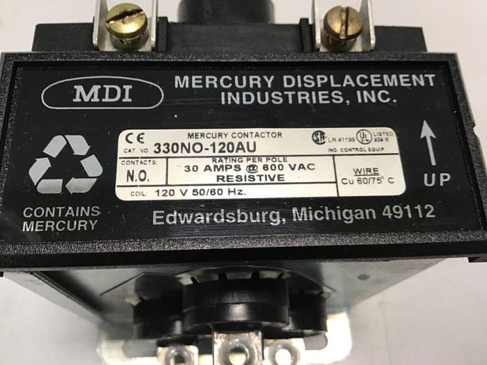 Used MDI Contactor 330N0-120AU Used #144674