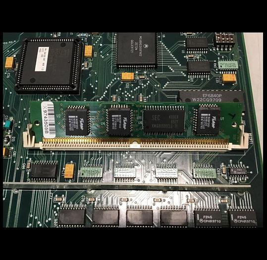 Used VAN DORN Operator Interface Board 330129 PC330-129 330-129 Used