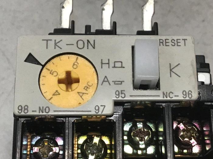 Used FUJI ELECTRIC Overload Relay TK-ON 4NKOAN #124708