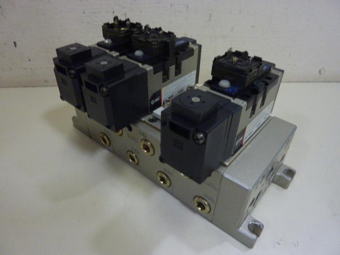 Used SMC Valve Set VS7-6-FG-S-3Z-X24 #62153