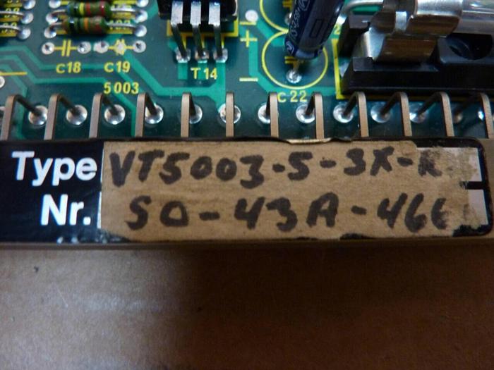 Used REXROTH Proportional Amplifier VT5003 5 3X RIE #24604