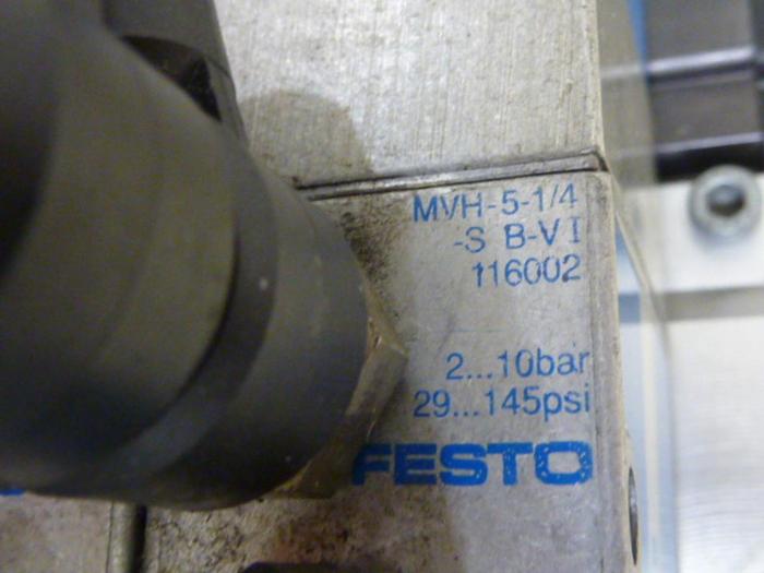 Used FESTO Control Block / Valve Terminal IFB8-02 #52857