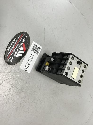 Used SIEMENS Contactor 3TF4101-0A #123239