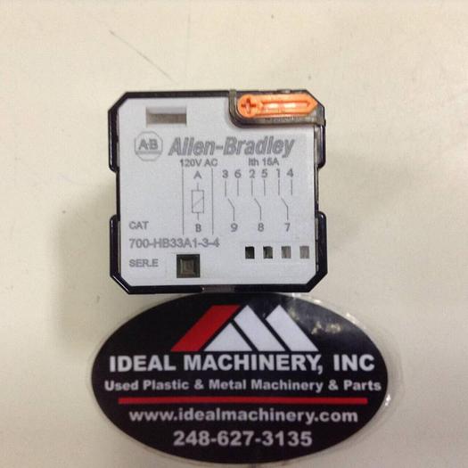 Used ALLEN BRADLEY Relay 700-HB33A1-3-4 SER E #74206