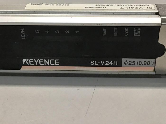 Used KEYENCE CORP Transmitter Safety Light SL-V24H-T #113841