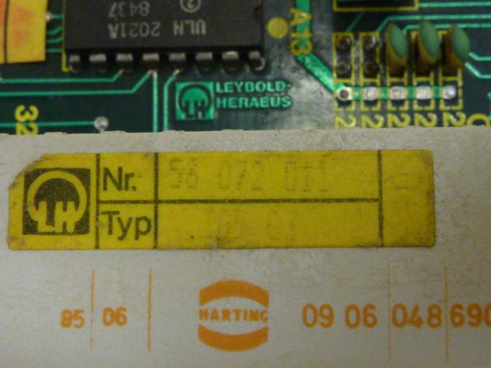 Used LEYBOLD HERAEUS Circuit Board 4 275-0164/A #59093