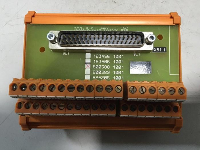 Used WEIDMULLER Connector 800388 1001 #120706