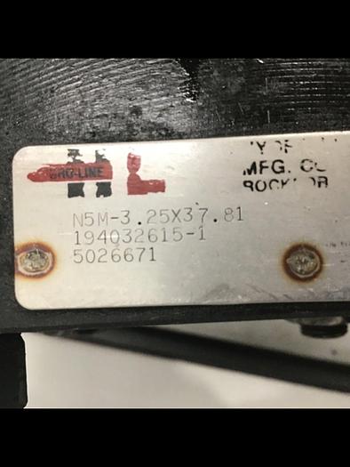 Used HYDRO LINE Traverse Cylinder N5M-3.25X37.81 #135817