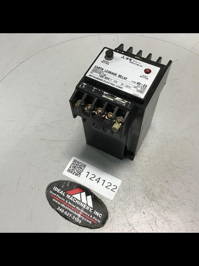 Used MITSUBISHI Earth Leakage Relay NV-ZS USED