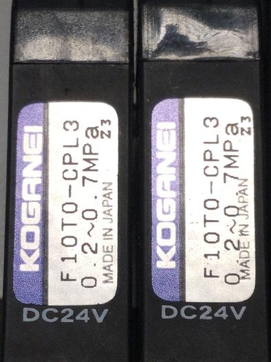 Used KOGANEI Manifold w/ Valves F10M4AJ #104806