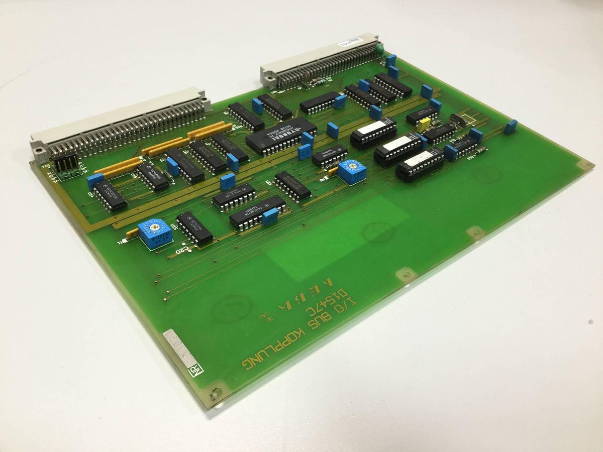 Used KEBA Circuit Board / Engel I/O BUS KOPPLUNG D1547C Used