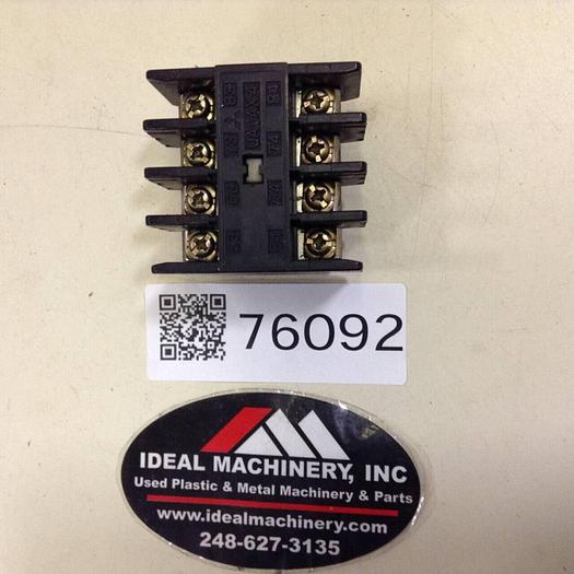 Used MITSUBISHI Auxiliary Contact UA-AX4 #76092
