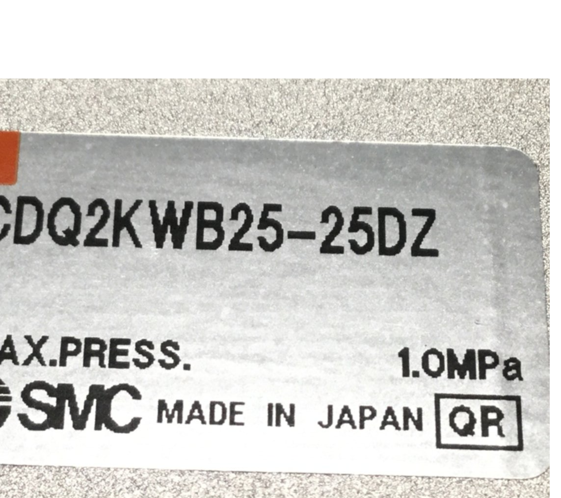 Used SMC Compact Cylinder CDQ2KWB25-25DZ USED