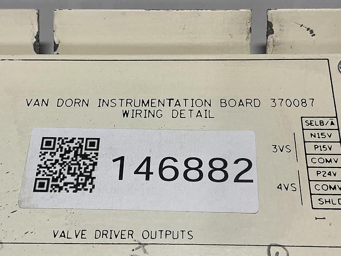 Used VAN DORN 370087