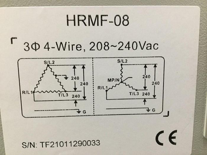 Used METAL FABRICATOR 8 Zone Hot Runner HRMF-08-A1ST