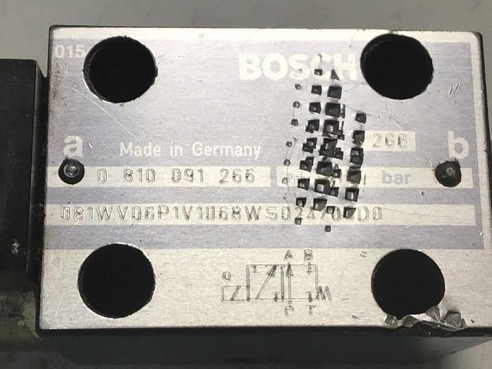 Used BOSCH Valve 0 810 091 266 #137705