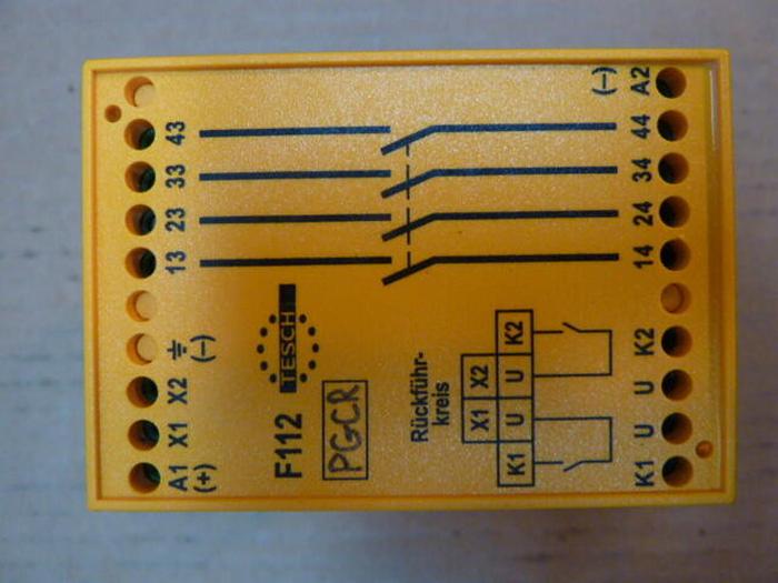Used TESCH Relay Expansion Unit F112X04 #22885