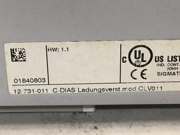 Used SIGMATEK Module CLV011 12-731-011 #139362