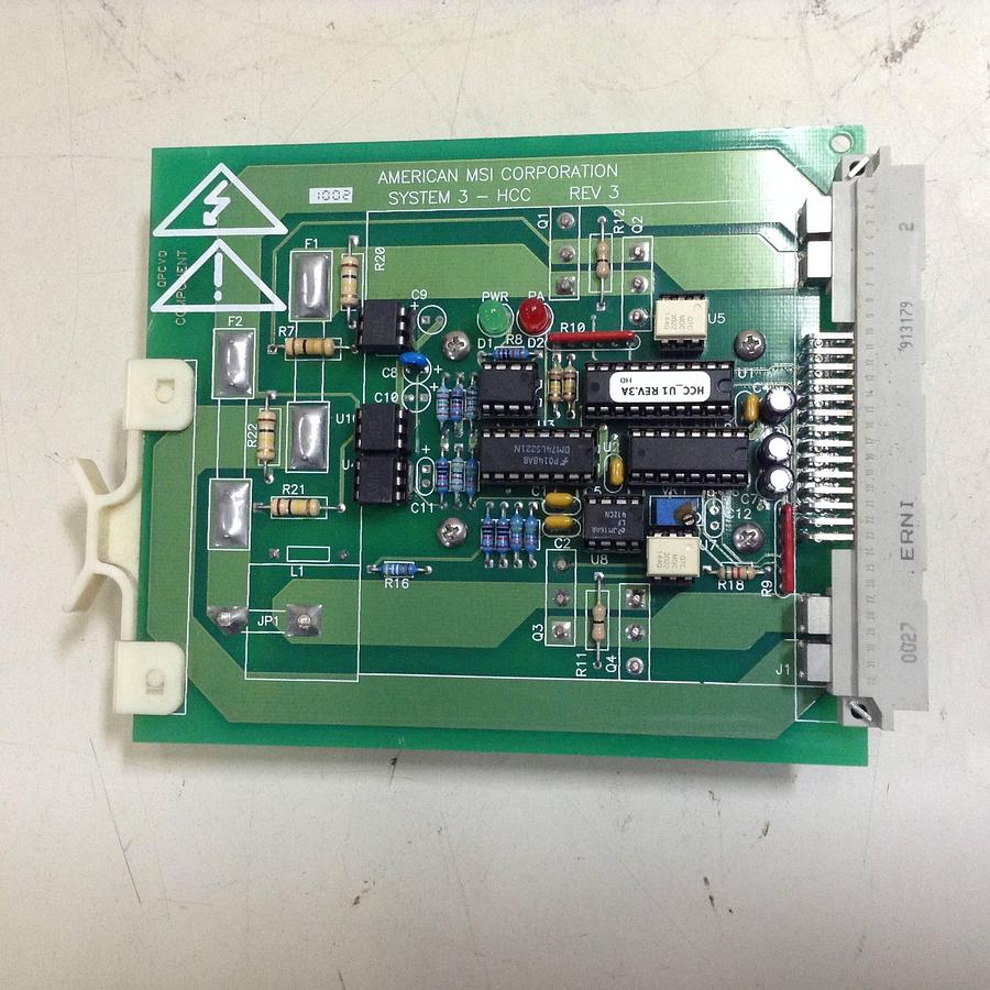 Used AMERICAN MSI Control Board C3201.010.045 Used