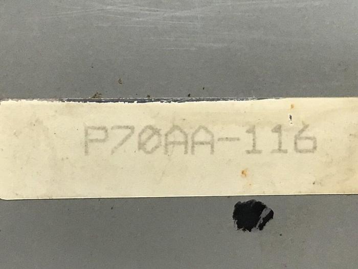 Used JOHNSON CONTROLS Pressure Control Switch P70AA-116 #119457